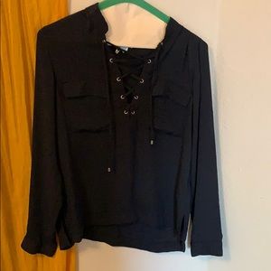 Long sleeve 100% polyester H & M shirt